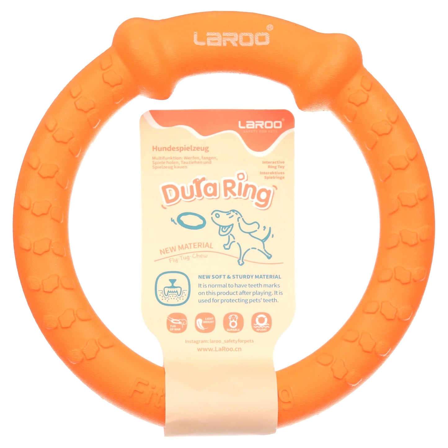 Dog Training Ring for Interactive Play, Green, Large